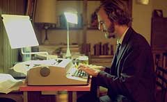 photo: Tom Van Vleck Angus Macdonald at a selectric terminal, 1973