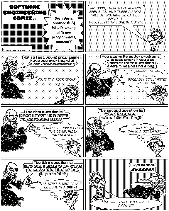 Software Engineering Comix #1