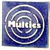 Multics memorabilia: lapel pin, blue