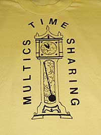 t-shirt: Multics Time Sharing