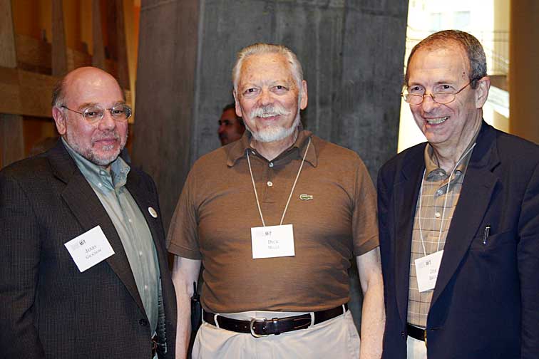 Jerry Grochow, Dick Mills, Jim Bruce: three generations of MIT Information boss
